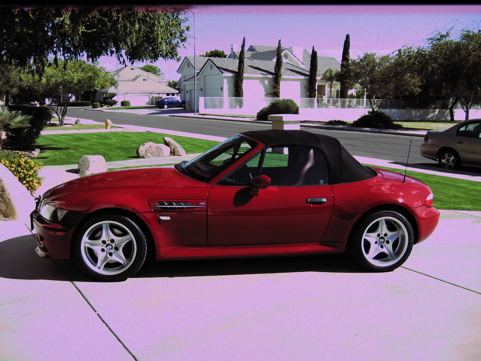 1999 BMW M Roadster Z3 Imola Red 2DR Convertible - SOLD FOR $13,950.00