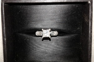 14K Diamond Engagement Ring